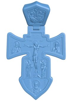 Cross necklace pattern T0012002 download free stl files 3d model for CNC wood carving