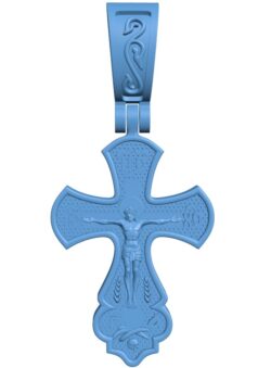 Cross necklace pattern T0012003 download free stl files 3d model for CNC wood carving