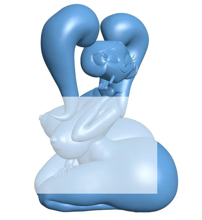 a cartoon figure of a woman