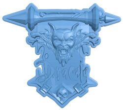 Dracula T0011929 download free stl files 3d model for CNC wood carving