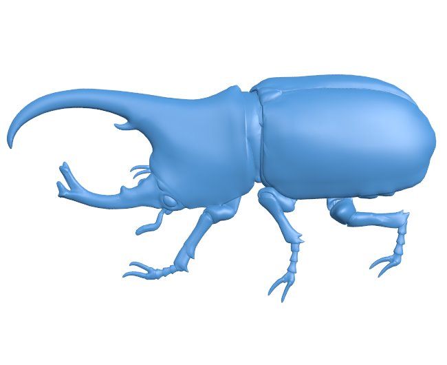 Dung beetle A007042 download free stl files 3d model for CNC wood