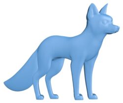 Fox T0012088 download free stl files 3d model for CNC wood carving