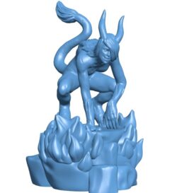 Goat Spawn of Shub-Niggurath B0012371 3d model file for 3d printer