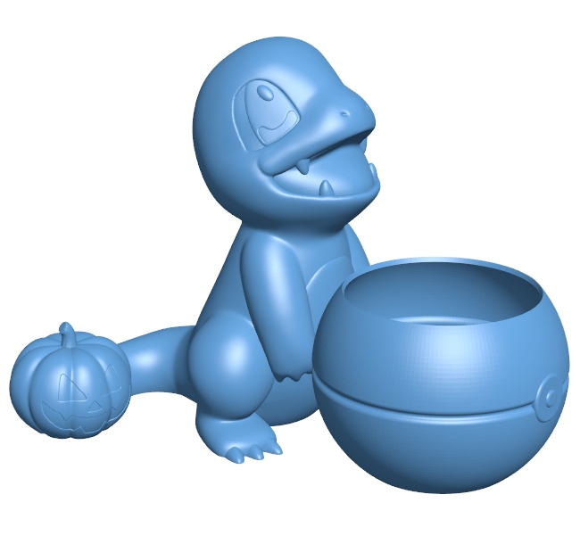 Halloween Charmander B0012436 3d model file for 3d printer