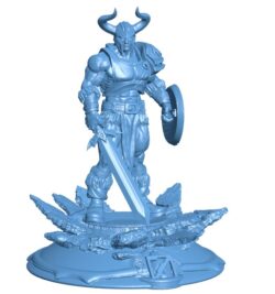 Hero warrior B0012434 3d model file for 3d printer