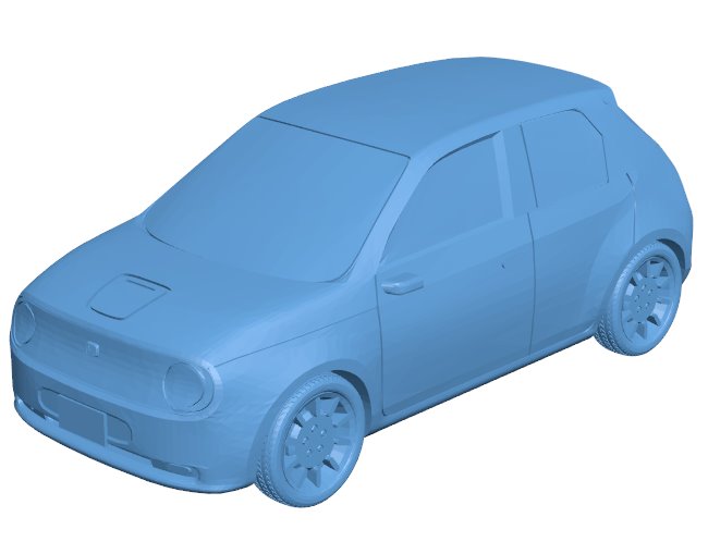 Honda- E 2020 - car B0012358 3d model file for 3d printer