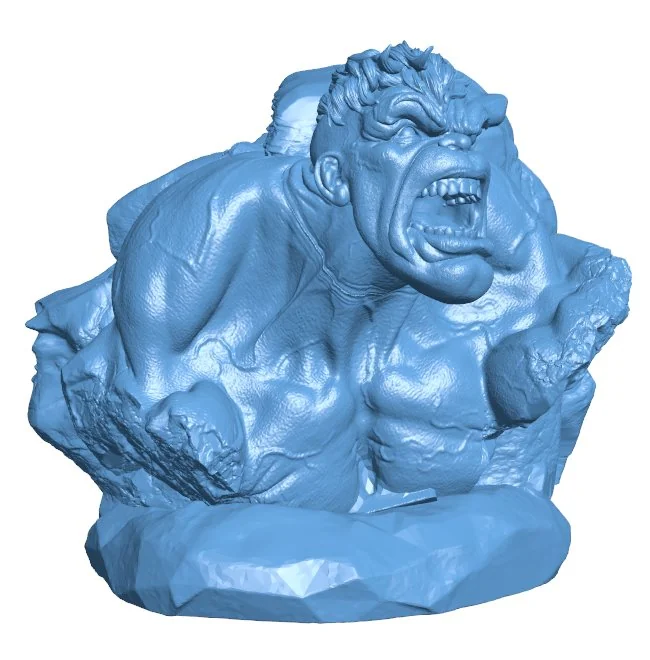 Hulk B0012427 3d model file for 3d printer