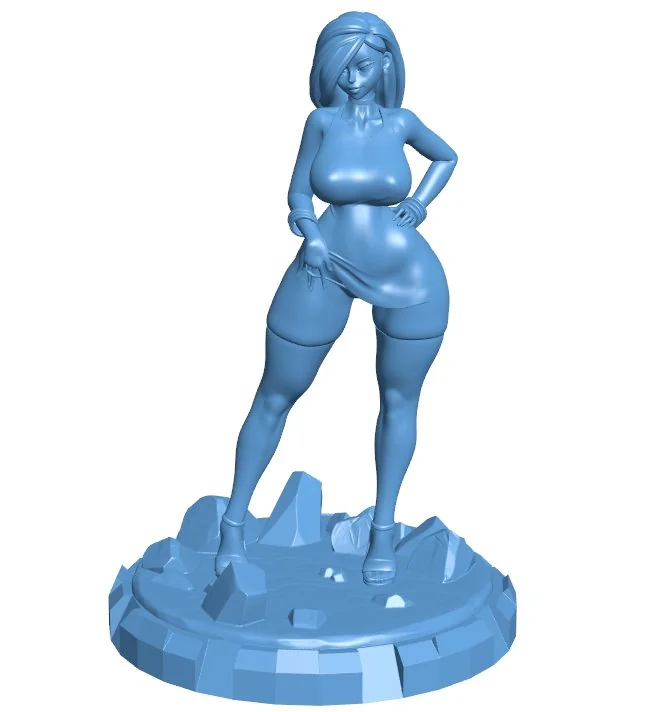 Kim Possible B0012343 3d model file for 3d printer