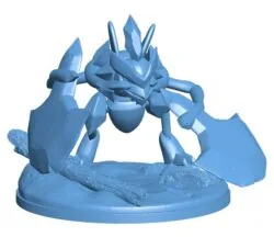 Kleavor – pokemon B0012337 3d model file for 3d printer