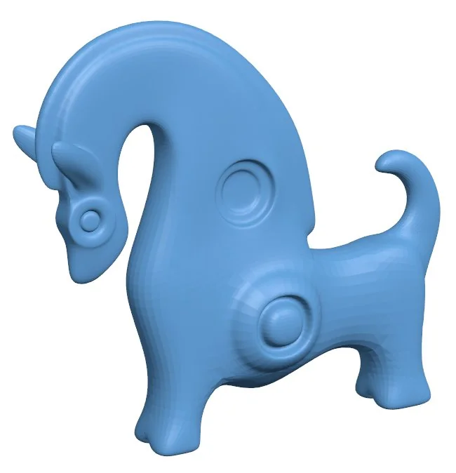 Konyashka - horse B0012386 3d model file for 3d printer