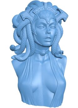 Medusa Gorgon T0011908 download free stl files 3d model for CNC wood carving