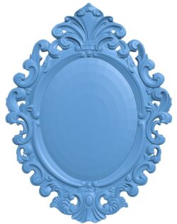 Mirror frame pattern T0011944 download free stl files 3d model for CNC wood carving
