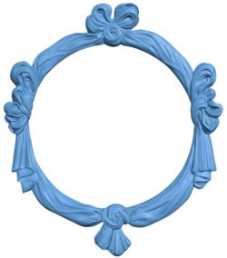 Mirror frame pattern T0012164 download free stl files 3d model for CNC wood carving