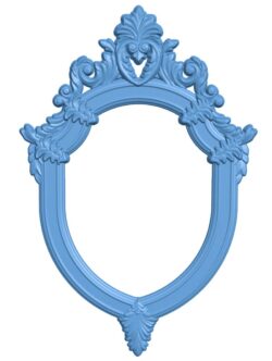 Mirror frame pattern T0012183 download free stl files 3d model for CNC wood carving