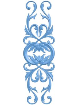 Pattern decor design T0012008 download free stl files 3d model for CNC wood carving