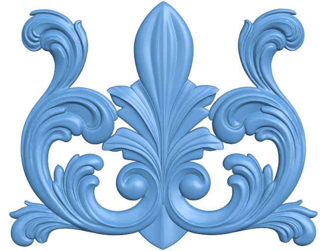 Pattern decor design T0012009 download free stl files 3d model for CNC wood carving