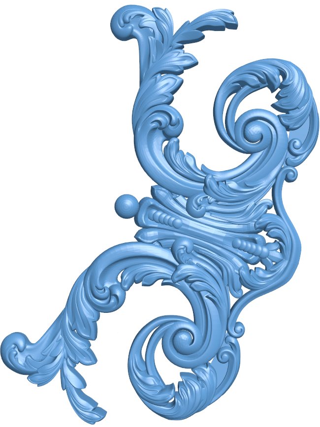 Pattern decor design T0012111 download free stl files 3d model for CNC wood carving