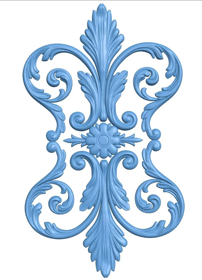 Pattern decor design T0012131 download free stl files 3d model for CNC wood carving