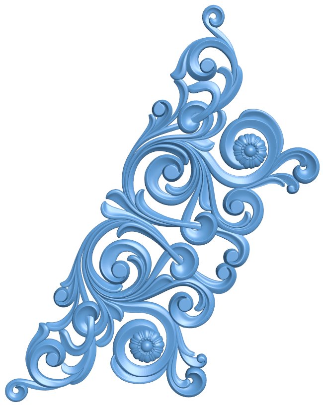 Pattern decor design T0012218 download free stl files 3d model for CNC wood carving