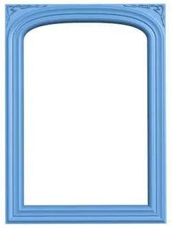 Picture frame or mirror T0012194 download free stl files 3d model for CNC wood carving