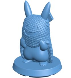 Pikachu Ghost Sackcloth – pokemon B0012449 3d model file for 3d printer