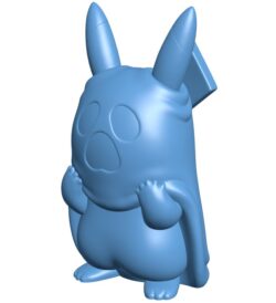 Pikachu Ghost – pokemon B0012313 3d model file for 3d printer