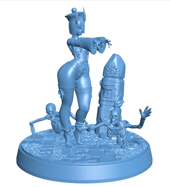 Shuten-dōji B0012366 3d model file for 3d printer