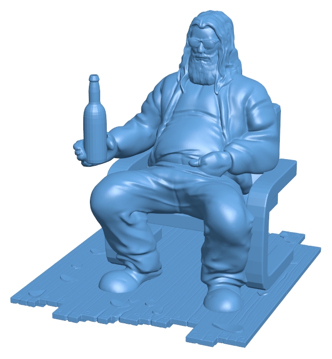 Thor gordo B0012441 3d model file for 3d printer