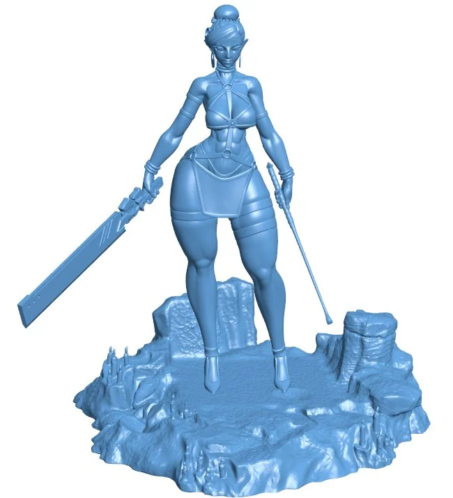 Urbosa B0012417 3d model file for 3d printer