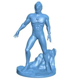 Water superhero B0012291 3d model file for 3d printer