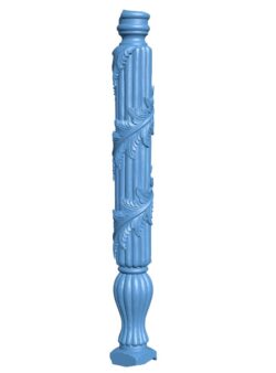 Column pattern T0012303 download free stl files 3d model for CNC wood carving