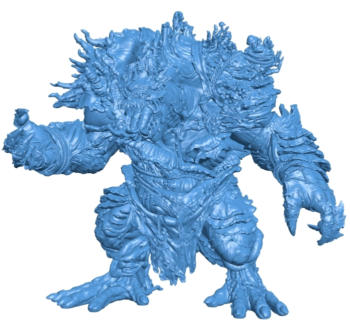 Deep Sea Monster B0012512 3d model file for 3d printer