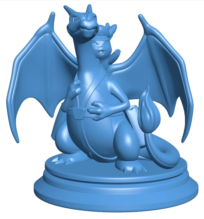 Delivery charizard B0012566 3d model file for 3d printer