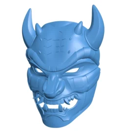 Devil mask – pokemon B0012539 3d model file for 3d printer