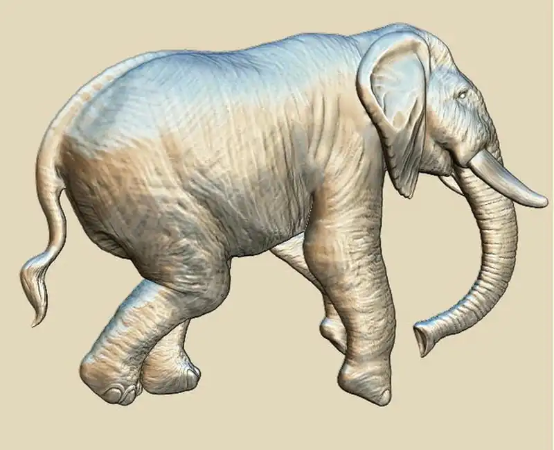 Elephants A007051 download free stl files 3d model for CNC wood