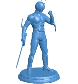 Kamen rider superman B0012551 3d model file for 3d printer