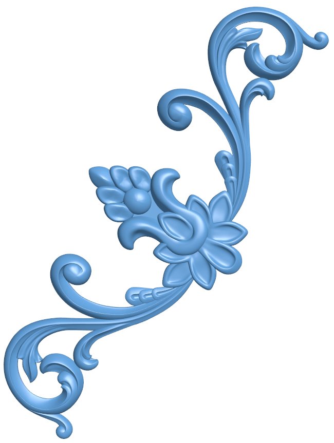 Pattern decor design T0012246 download free stl files 3d model for CNC wood carving