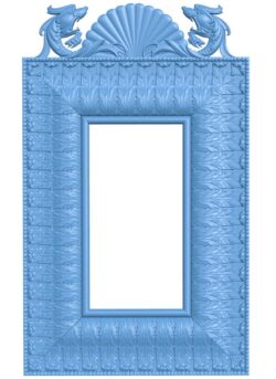 Picture frame or mirror T0012276 download free stl files 3d model for CNC wood carving