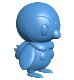 Piplup – pokemon B0012519 3d model file for 3d printer