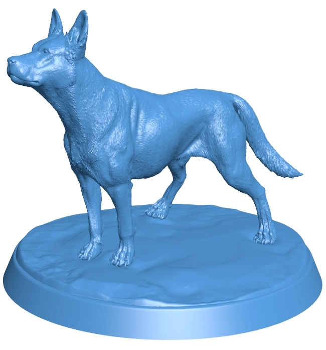 Rescue dog B0012552 3d model file for 3d printer