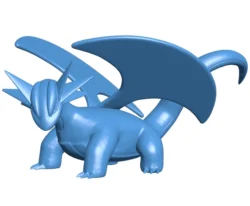 Salamence – pokemon B0012537 3d model file for 3d printer