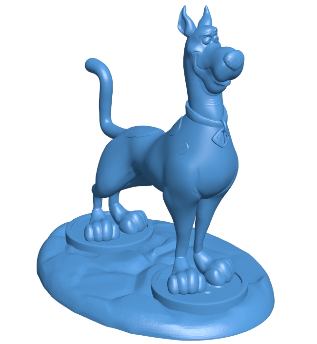 Scooby-Doo dog B0012586 3d model file for 3d printer