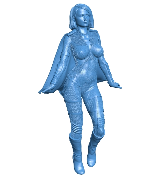 Supergirl B0012555 3d model file for 3d printer