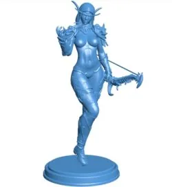 The Elf Archer B0012498 3d model file for 3d printer