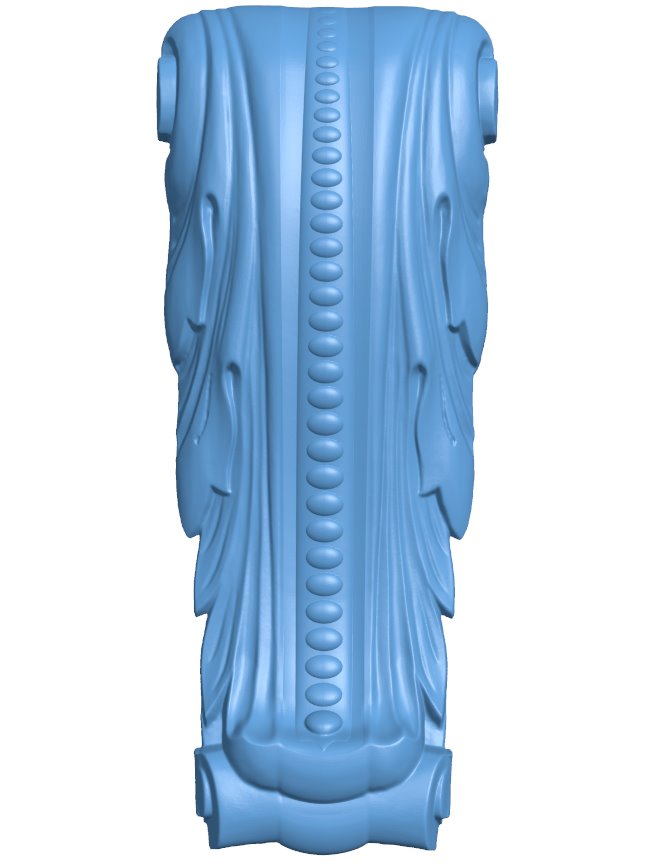 Top of the column T0012258 download free stl files 3d model for CNC wood carving