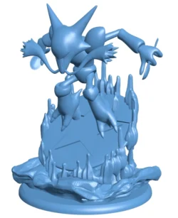 Alakazam – Pokemon B0012614 3d model file for 3d printer