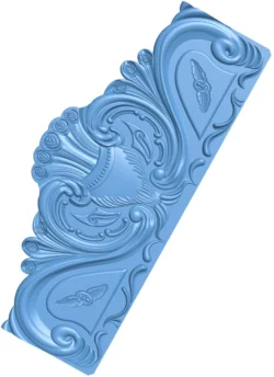 Bed frame pattern T0012464 download free stl files 3d model for CNC wood carving