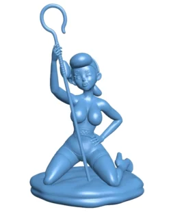 Bo Peep Fan Art B0012621 3d model file for 3d printer