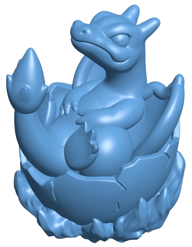 Charizard - Pokemon Z B0012625 3d model file for 3d printer