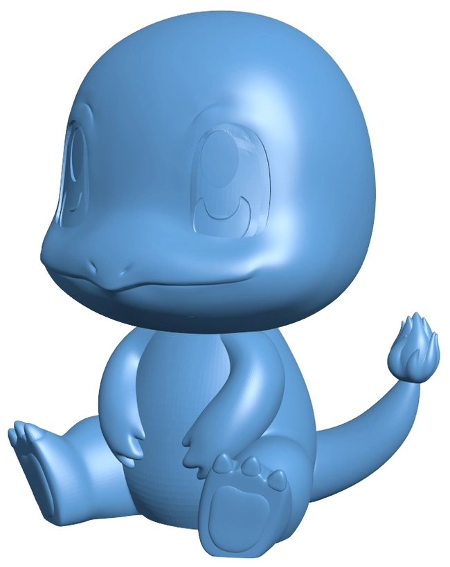 Charmander - Pokemon B0012627 3d model file for 3d printer